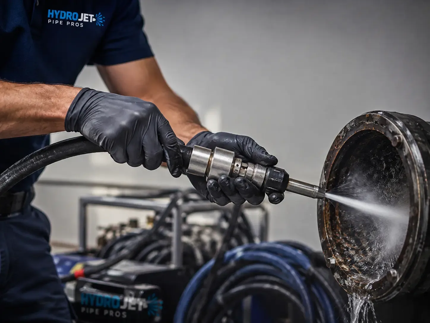Hydro Jet Pipe Descaling in San Diego, TX
